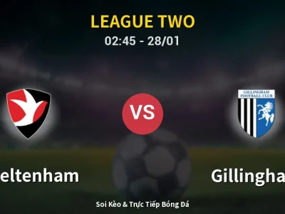 Soi Kèo Cheltenham vs Gillingham – 02:45 28/01 | Nhận Định, Dự Đoán Tỷ Số
