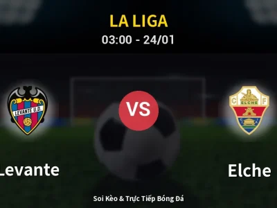 Kết Quả: Levante 3-2 Elche – Highlight & Bàn Thắng | La Liga