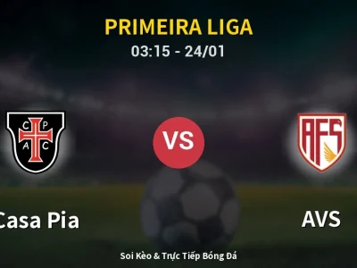 Kết Quả: Casa Pia 3-3 AVS – Highlight & Bàn Thắng | Primeira Liga