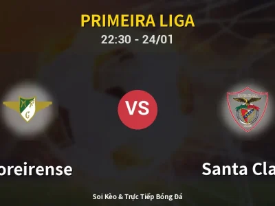 Soi Kèo Moreirense vs Santa Clara – 22:30 24/01 | Nhận Định, Dự Đoán Tỷ Số
