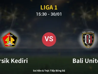 Kết Quả: Persik Kediri 3-2 Bali United – Highlight & Bàn Thắng | Liga 1