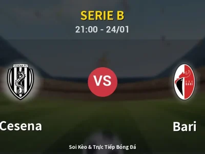 Soi Kèo Cesena vs Bari – 21:00 24/01 | Nhận Định, Dự Đoán Tỷ Số