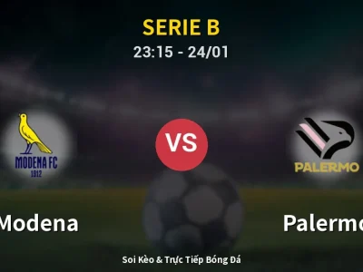 Soi Kèo Modena vs Palermo – 23:15 24/01 | Nhận Định, Dự Đoán Tỷ Số