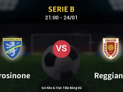 Soi Kèo Frosinone vs Reggiana – 21:00 24/01 | Nhận Định, Dự Đoán Tỷ Số
