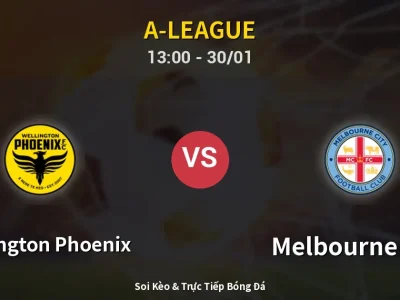 Kết Quả: Wellington Phoenix 2-2 Melbourne City – Highlight & Bàn Thắng | A-League