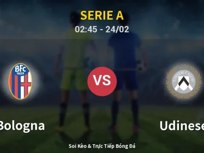 Kết Quả: Bologna 1-0 Udinese – Highlight & Bàn Thắng | Serie A