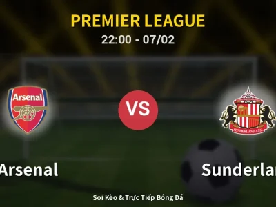 Soi Kèo Arsenal vs Sunderland – 22:00 07/02 | Nhận Định, Dự Đoán Tỷ Số