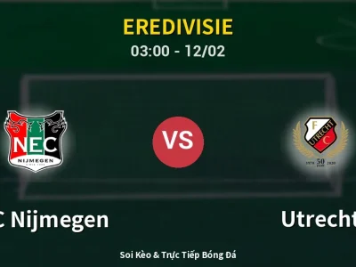 Kết Quả: NEC Nijmegen 1-3 Utrecht – Highlight & Bàn Thắng | Eredivisie