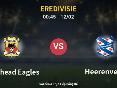 Kết Quả: GO Ahead Eagles 1-3 Heerenveen – Highlight & Bàn Thắng | Eredivisie