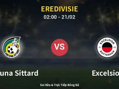 Kết Quả: Fortuna Sittard 2-1 Excelsior – Highlight & Bàn Thắng | Eredivisie