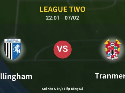Soi Kèo Gillingham vs Tranmere – 22:01 07/02 | Nhận Định, Dự Đoán Tỷ Số