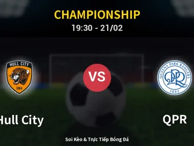 Kết Quả: Hull City 1-3 QPR – Highlight & Bàn Thắng | Championship