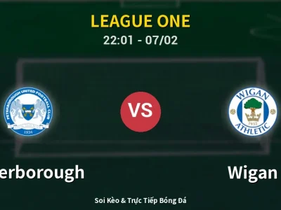 Soi Kèo Peterborough vs Wigan – 22:01 07/02 | Nhận Định, Dự Đoán Tỷ Số