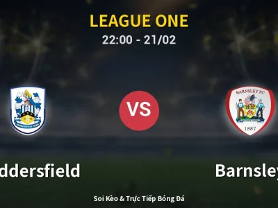 🔴 Trực Tiếp: Huddersfield 0-0 Barnsley – Link Xem League One (Full HD)
