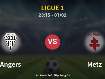 Soi Kèo Angers vs Metz – 23:15 01/02 | Nhận Định, Dự Đoán Tỷ Số