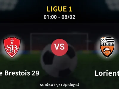 Kết Quả: Stade Brestois 29 2-0 Lorient – Highlight & Bàn Thắng | Ligue 1