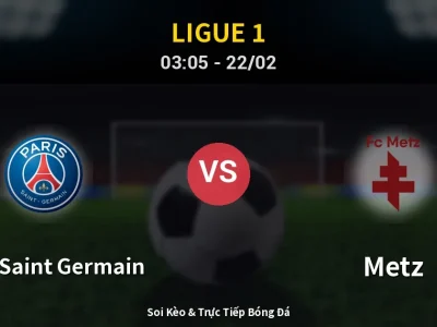 Kết Quả: Paris Saint Germain 3-0 Metz – Highlight & Bàn Thắng | Ligue 1