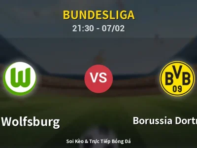 Soi Kèo VfL Wolfsburg vs Borussia Dortmund – 21:30 07/02 | Nhận Định, Dự Đoán Tỷ Số