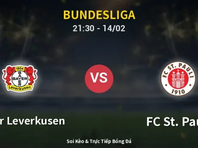 Soi Kèo Bayer Leverkusen vs FC St. Pauli – 21:30 14/02 | Nhận Định, Dự Đoán Tỷ Số