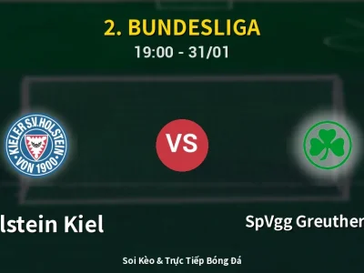 Kết Quả: Holstein Kiel 1-2 SpVgg Greuther Fürth – Highlight & Bàn Thắng | 2. Bundesliga