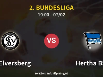 Kết Quả: SV Elversberg 0-3 Hertha BSC – Highlight & Bàn Thắng | 2. Bundesliga