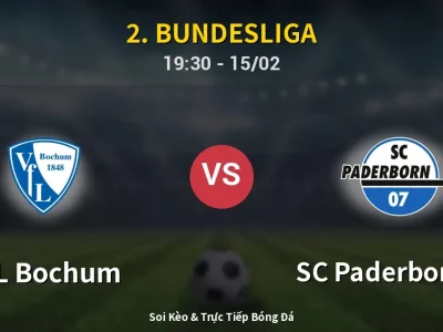 Kết Quả: VfL Bochum 0-0 SC Paderborn 07 – Highlight & Bàn Thắng | 2. Bundesliga