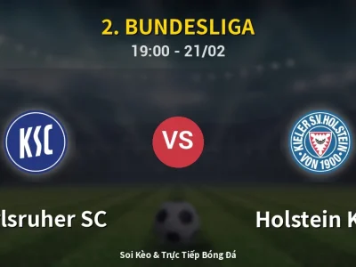 Kết Quả: Karlsruher SC 3-1 Holstein Kiel – Highlight & Bàn Thắng | 2. Bundesliga