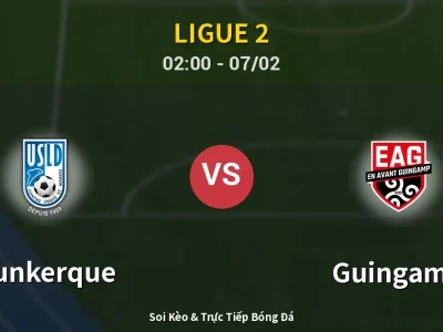 Kết Quả: Dunkerque 0-0 Guingamp – Highlight & Bàn Thắng | Ligue 2