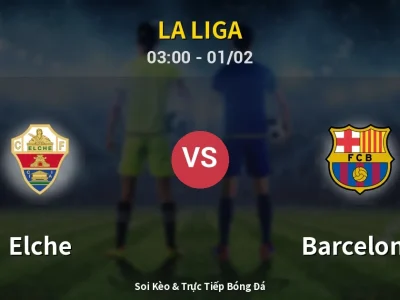 Kết Quả: Elche 1-3 Barcelona – Highlight & Bàn Thắng | La Liga