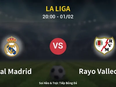 🔴 Trực Tiếp: Real Madrid 1-0 Rayo Vallecano – Link Xem La Liga (Full HD)