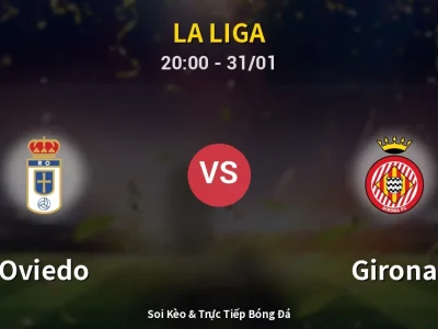 🔴 Trực Tiếp: Oviedo 1-0 Girona – Link Xem La Liga (Full HD)