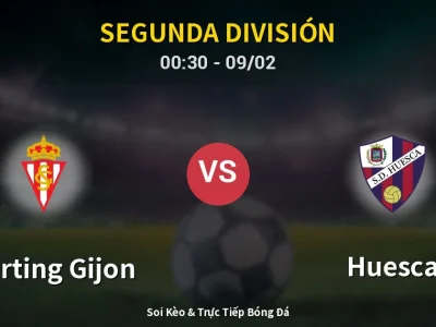 Kết Quả: Sporting Gijon 2-1 Huesca – Highlight & Bàn Thắng | Segunda División