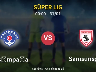 Kết Quả: Kasımpaşa 0-1 Samsunspor – Highlight & Bàn Thắng | Süper Lig