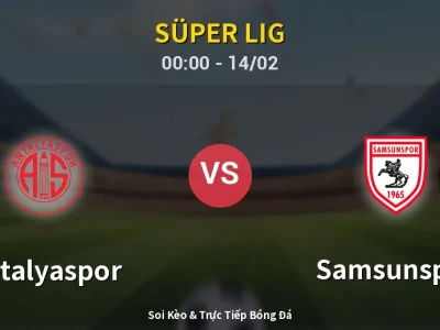 Kết Quả: Antalyaspor 3-1 Samsunspor – Highlight & Bàn Thắng | Süper Lig