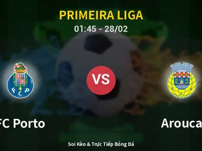 Kết Quả: FC Porto 3-1 Arouca – Highlight & Bàn Thắng | Primeira Liga