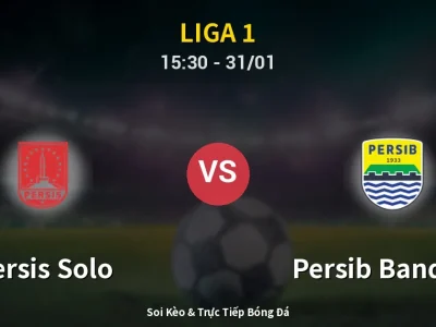 Kết Quả: Persis Solo 0-1 Persib Bandung – Highlight & Bàn Thắng | Liga 1