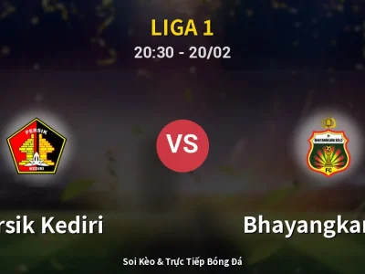 🔴 Trực Tiếp: Persik Kediri 3-3 Bhayangkara FC – Link Xem Liga 1 (Full HD)