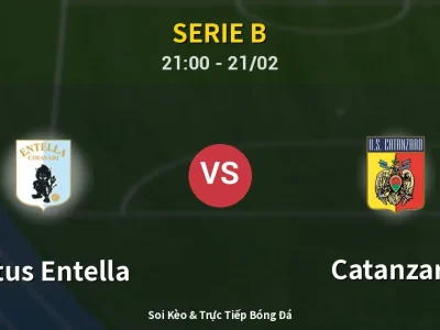 🔴 Trực Tiếp: Virtus Entella 0-1 Catanzaro – Link Xem Serie B (Full HD)