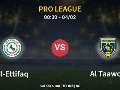 Kết Quả: Al-Ettifaq 1-0 Al Taawon – Highlight & Bàn Thắng | Pro League