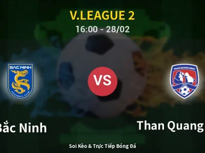 🔴 Trực Tiếp: Bắc Ninh 0-0 Than Quang Ninh – Link Xem V.League 2 (Full HD)
