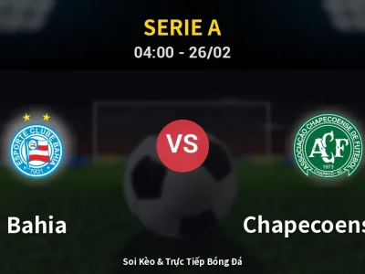 Soi Kèo Bahia vs Chapecoense-sc – 04:00 26/02 | Nhận Định, Dự Đoán Tỷ Số