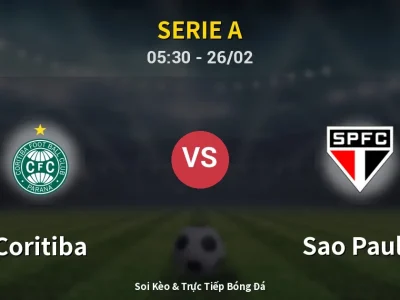 Kết Quả: Coritiba 0-1 Sao Paulo – Highlight & Bàn Thắng | Serie A