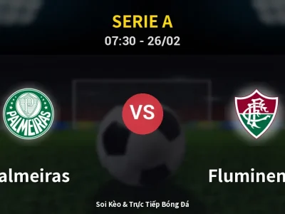 Kết Quả: Palmeiras 2-1 Fluminense – Highlight & Bàn Thắng | Serie A