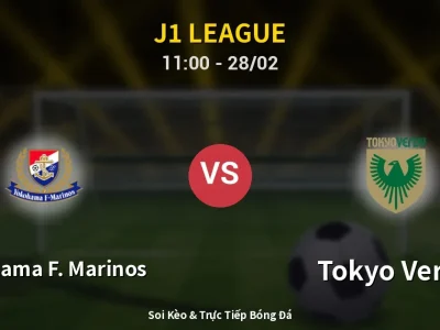 Kết Quả: Yokohama F. Marinos 3-2 Tokyo Verdy – Highlight & Bàn Thắng | J1 League