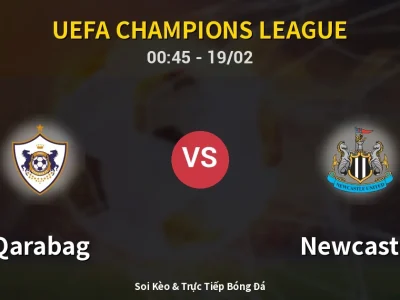 Kết Quả: Qarabag 1-6 Newcastle – Highlight & Bàn Thắng | UEFA Champions League