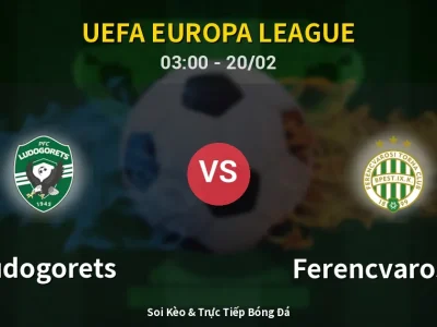 Kết Quả: Ludogorets 2-1 Ferencvarosi TC – Highlight & Bàn Thắng | UEFA Europa League