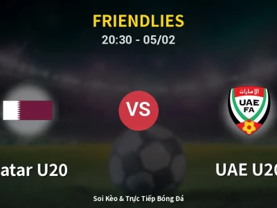 Soi Kèo Qatar U20 vs UAE U20 – 20:30 05/02 | Nhận Định, Dự Đoán Tỷ Số
