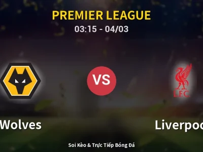 Kết Quả: Wolves 2-1 Liverpool – Highlight & Bàn Thắng | Premier League