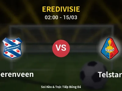 Kết Quả: Heerenveen 3-0 Telstar – Highlight & Bàn Thắng | Eredivisie