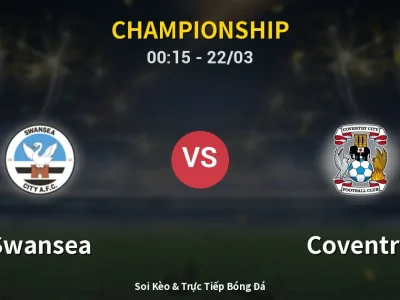 Kết Quả: Swansea 0-3 Coventry – Highlight & Bàn Thắng | Championship